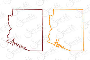 Arizona Cut File: A Graphic Design Asset for Crafts and Publishing