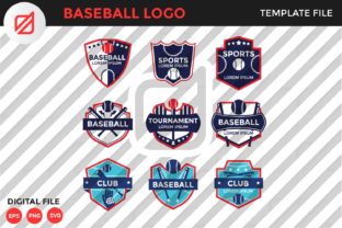 Baseball Logo Template V6: A Graphic Designer's Review for Logos and Graphics