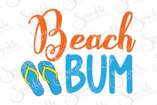 Beach Bum Cut File: A Graphic Designer's Review for Crafts & Graphics