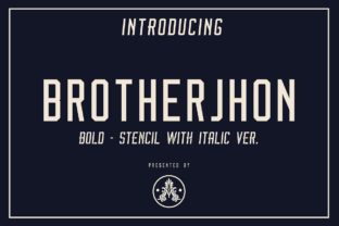 Brother Jhon Duo Fonts: A Display Review for Crafters