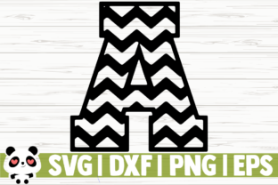 Chevron Font Numbers and Letters: Modern Graphics for Branding