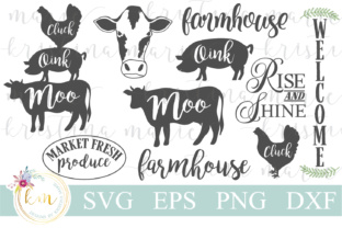 Farmhouse Cut File Bundle: Essential Graphics for Crafts & Content