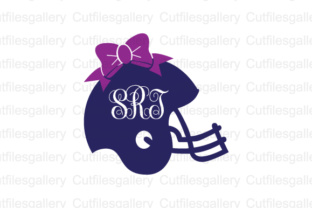 Football Helmet Bow Monogram Cut File Review