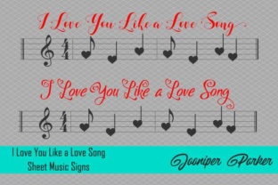 I Love You Like a Love Song: A Designer's Review for Graphics and Crafts