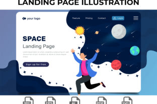 Landing Page Illustration 03: A Practical Review for Graphics and Illustrations Sellers