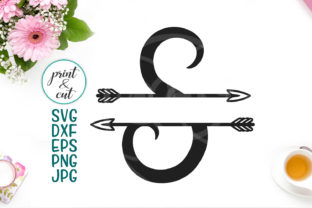 Monogram Letter S Graphics for Crafts and Branding