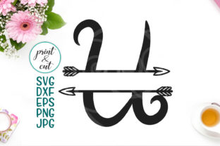 Monogram Letter U: A Graphic Design Asset for Crafts and Branding