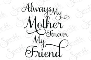 Mother Cut File Graphics for Crafts & Content