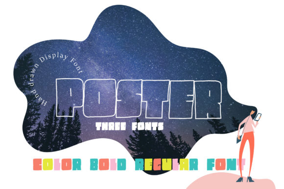 Poster: A Playful Display Fonts Asset for Sellers