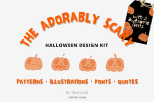 The Adorably Scary Design Kit for Graphics and Illustrations