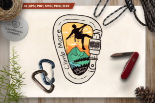 Vintage Climbing Logo Patch: Premium Graphics for Logos